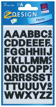 [TIM-3780] Etiketvel Avery Z-design Home letters 9,5mm weer- en waterbestendig zwart (2)