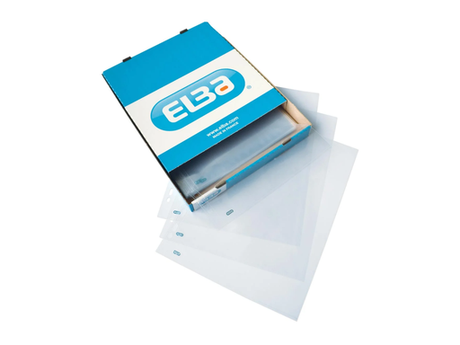 [TIM-4012939] Showtas Elba PP A4 extra wijde opening 11-gaats glashelder 70 micron (100)