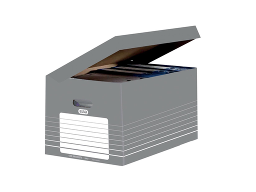 [TIM-4061159] Archiefcontainer Elba 34,5x45x28cm grijs/wit