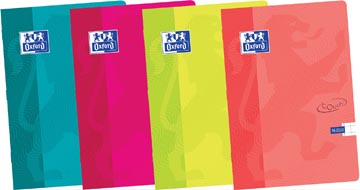 [TIM-4107506] Schrift Oxford Touch softcover A4 geruit 10mm 72blz assorti