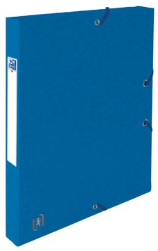 [TIM-4114361] Elastobox Oxford Top File+ karton A4 rug 25mm 200vel blauw