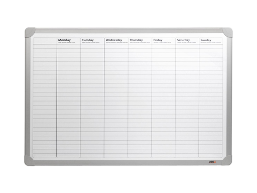 [TIM-4121] Weekplanner Desq magnetisch 60x90cm