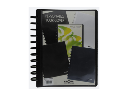 [TIM-4140010] Personaliseerbaar showalbum Atoma PP A4 100 tassen assorti