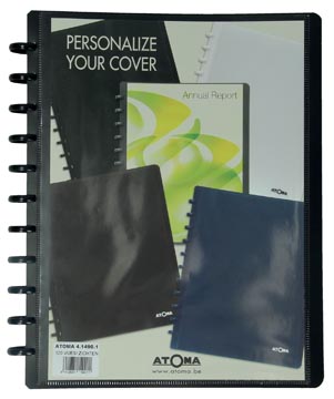 [TIM-414901] Personaliseerbaar showalbum Atoma PP A4 60 tassen assorti