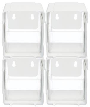 [TIM-42113CR] Sorteerbakje Deflecto kantelbaar wit (4)