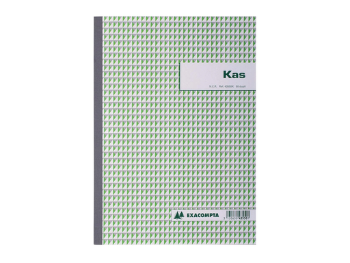 [TIM-43550X] Kasboek Exacompta karton 29,7x21cm 50blad dupli nederlandstalig