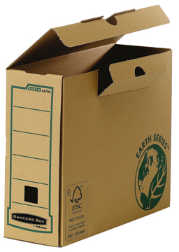 [TIM-4470201] Archiefdoos Fellowes Bankers Box Earth Series 250x315mm rug 100mm