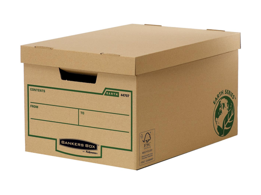 [TIM-4470701] Archiefcontainer Fellowes Bankers Box Earth Series 26x44,5x32,5cm bruin