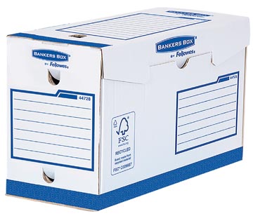 [TIM-4472802] Archiefdoos Fellowes Bankers Box Basic Heavy Duty 345x253mm rug 150mm