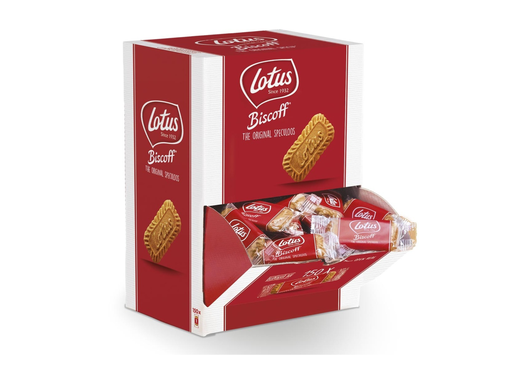 [TIM-47058] Koek Lotus Speculoos individueel verpakt in dispenserdoos (150)