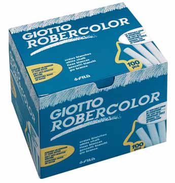 [TIM-47701] Krijt Giotto Robercolor wit (100)