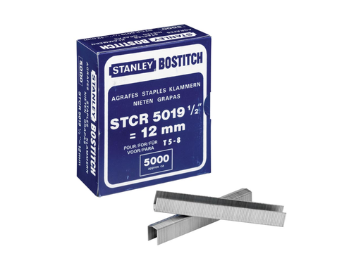 [TIM-501912] Nietjes Bostitch STCR501912E verzinkt 12mm (5000)