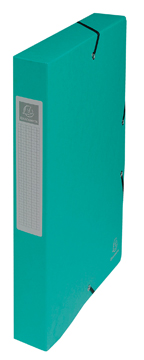 [TIM-50403E] Elastobox Exacompta karton A4 rug 40mm groen
