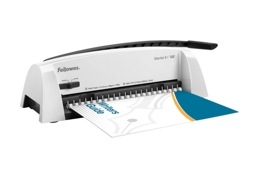 [TIM-5227901] Inbindmachine Fellowes Starlet 2+ manueel voor plastic bindruggen