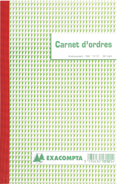 [TIM-53103X] Bestellingen Exacompta karton 21x18cm 50blad tripli tweetalig