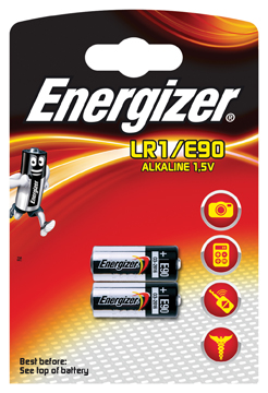 [TIM-5352957] Batterij Energizer Alkaline E90/LR1 1,5V (2)