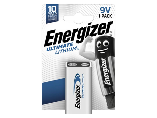 [TIM-5353328] Batterij Energizer Lithium 9V