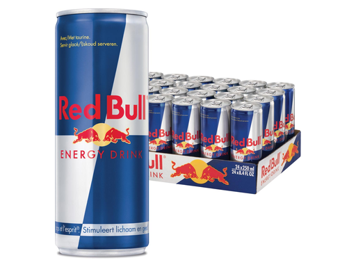 [TIM-539600] Energiedrank Red Bull Regular 25cl blik (24)