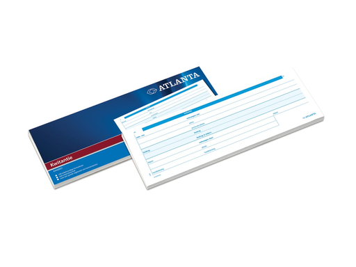 [TIM-5420030] Kwitantieblok Atlanta 7,4x21cm nederlands