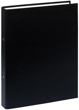 [TIM-54371E] Ringmap Exacompta PP A4 2 O-ringen 30mm rug 40mm zwart