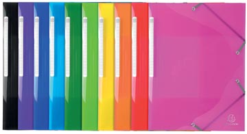 [OUT-55670E] Elastomap Exacompta Iderama PP A4 transparant assorti