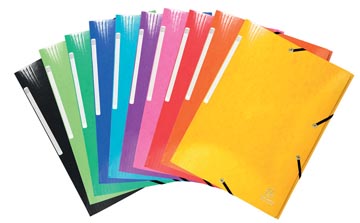[TIM-55829E] Elastomap Exacompta Iderama PP met 3 kleppen A4 assorti