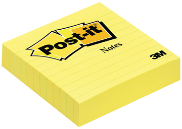 [TIM-5635] Memoblok Post-It 100x100mm geel