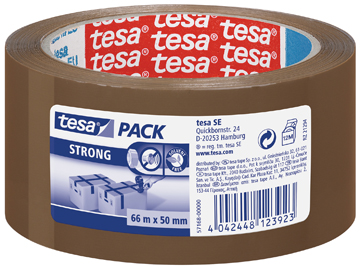 [TIM-57168] Verpakkingstape Tesa PP Strong 50mmx66m havana