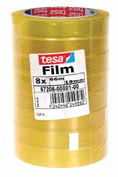[TIM-57208] Plakband Tesa Standard 19mmx66m voor grote afroller (8)