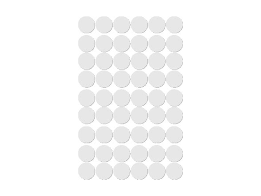 [TIM-580013] Etiketten Apli Ø 13mm wit (210)