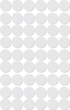 [TIM-580013] Etiketten Apli Ø 13mm wit (210)