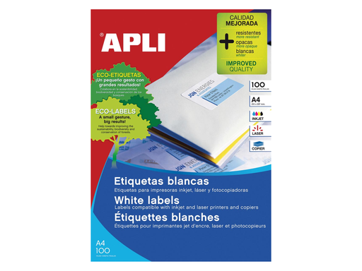 [TIM-581282] Etiketten Apli 68 etik/bl 48,5x16,9mm (100)