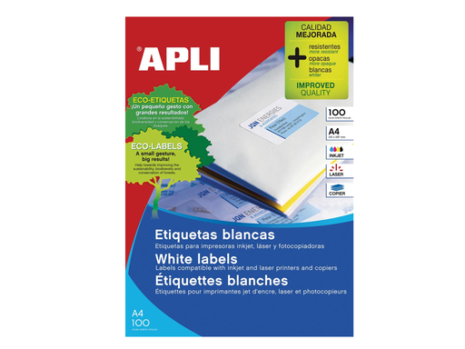 [TIM-581284] Etiketten Apli 56 etik/bl 52,5x21,2mm (100)