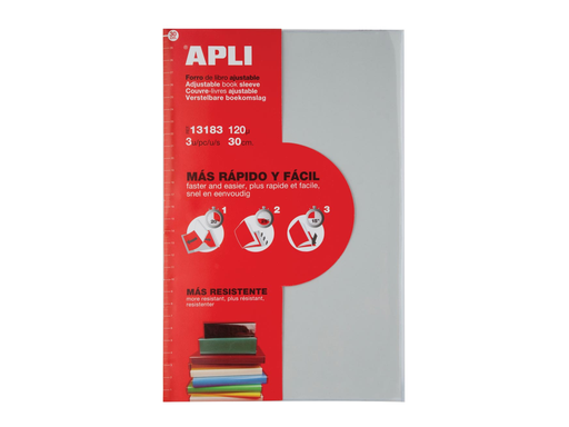 [TIM-5813183] Schriftomslag Apli verstelbaar A4 120 micron transparant (3)