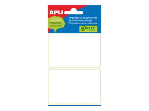 [TIM-585382] Etiketten Apli 53x82mm wit (12)