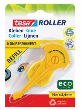 [TIM-59166] Vulling Tesa voor lijmroller Roller EcoLogo Niet-permanent
