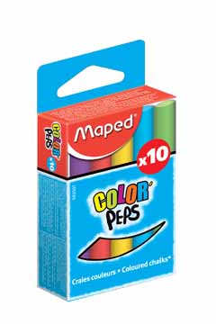 [TIM-593501] Krijt Maped assorti (10)