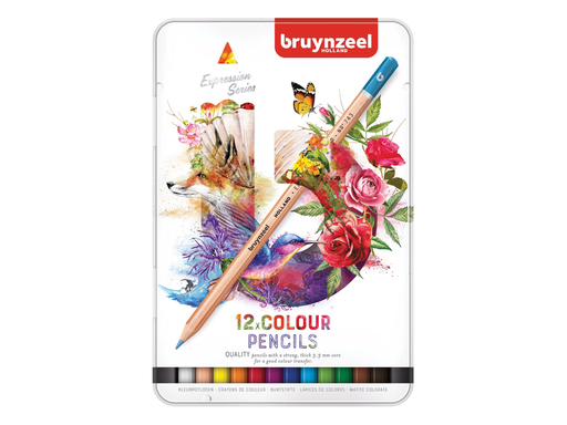 [TIM-6031212] Kleurpotlood Bruynzeel Expression assorti (12)