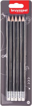 [TIM-6211005] Potlood Bruynzeel HB blister (5)