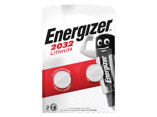 [TIM-624835] Knoopcelbatterij Energizer CR2032 3V (2)