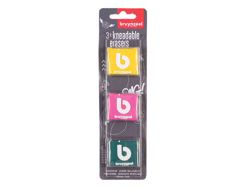 [TIM-6281003] Kneedgum Bruynzeel assorti blister (3)
