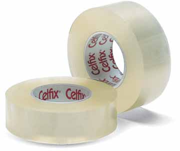 [TIM-6612] Plakband Celfix Cellulose 12mmx66m voor grote afroller