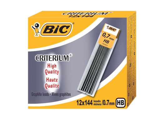 [TIM-7007HB] Potloodstift Bic Criterium HB 0,7mm (12)