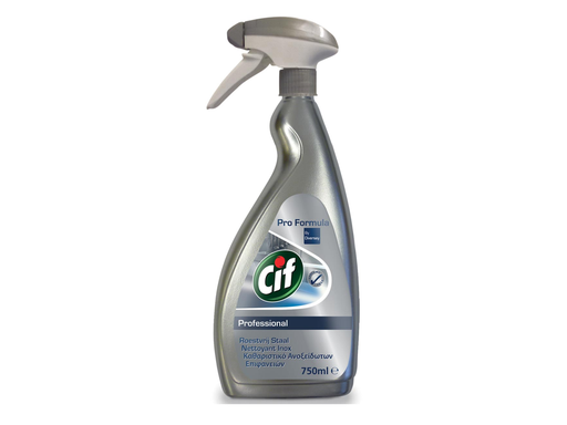 [TIM-7517939] Roestvrij staal- en glasreiniger Cif 750ml