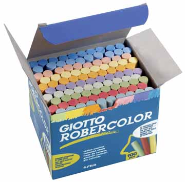 [TIM-80201] Krijt Giotto Robercolor assorti (100)