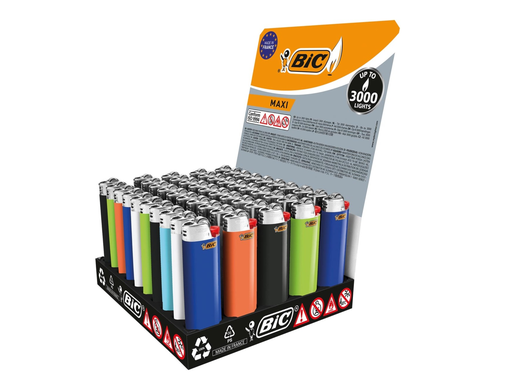 [TIM-807975] Aansteker Bic J26 Maxi assorti (50)