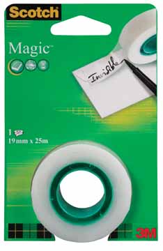 [TIM-81925R1] Plakband Scotch magic tape 19mmx25m blister