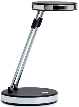 [TIM-8201290] Bureaulamp Maul Puck LED niet dimbaar 6500Kelvin 230lumen zwart