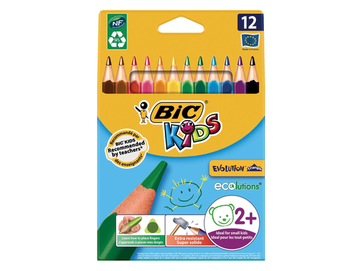 [TIM-829735] Kleurpotlood Bic Kids ecolutions evolution triangle (12)