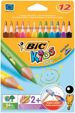 [TIM-829735] Kleurpotlood Bic Kids ecolutions evolution triangle (12)